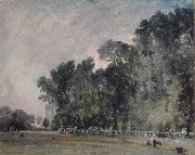 Landscape study:Scene in a park John Constable